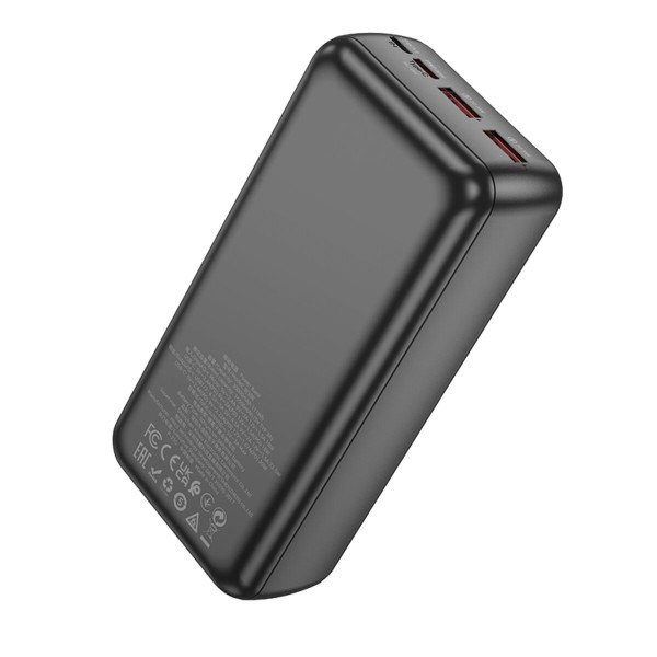 Зовнішній акумулятор BOROFONE BJ38B Power 22.5W+PD20W fully compatible power bank(30000mAh) Black (6941991105609)