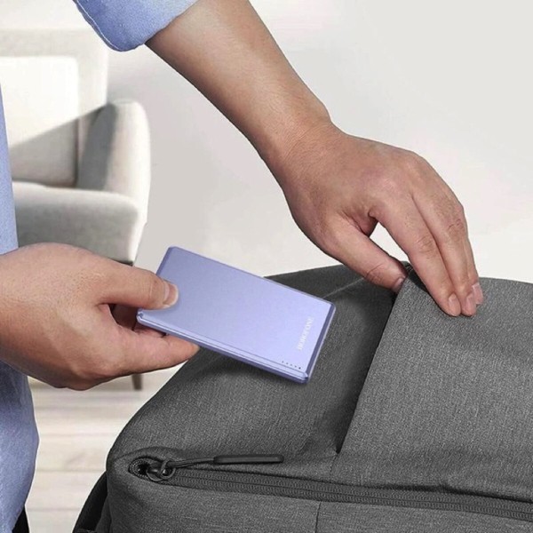 Зовнішній акумулятор BOROFONE BJ50 Leader PD20W magnetic power bank(5000mAh) Purple (6941991110320)