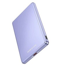 Зовнішній акумулятор BOROFONE BJ50 Leader PD20W magnetic power bank(5000mAh) Purple (6941991110320)