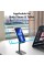 Тримач для телефона Height Adjustable Desktop Cell Phone Stand Black Aluminum Alloy Type (KCQB0) (KCQB0)