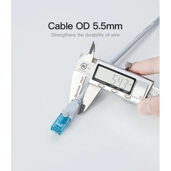 Мережевий кабель Vention Cat.5E UTP Patch Cable 1.5M Blue (VAP-A10-S150) (VAP-A10-S150)