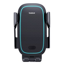 Автотримач для телефона з БЗП Baseus Milky Way Pro Series Wireless Charging Electric Car Mount Phone Holder 15W Cluster Black (C40357000111-00)