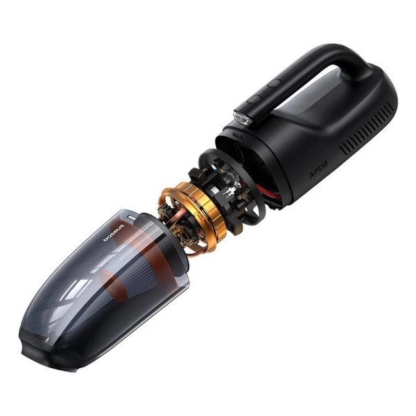 Автомобільний пилосос Baseus AP02 Handy Vacuum Cleaner (6000pa) Black (C30459600121-00)