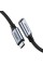 Кабель-подовжувач UGREEN US372 USB-C Male to USB-C Female Gen2 Alu Case Braided Extension Cable 1m (Space Gray)(UGR-30205) (UGR-30205)