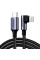 Кабель UGREEN US305 USB-C to Lightning Angled Cable Aluminum Shell Braided 1m(UGR-60763) (UGR-60763)
