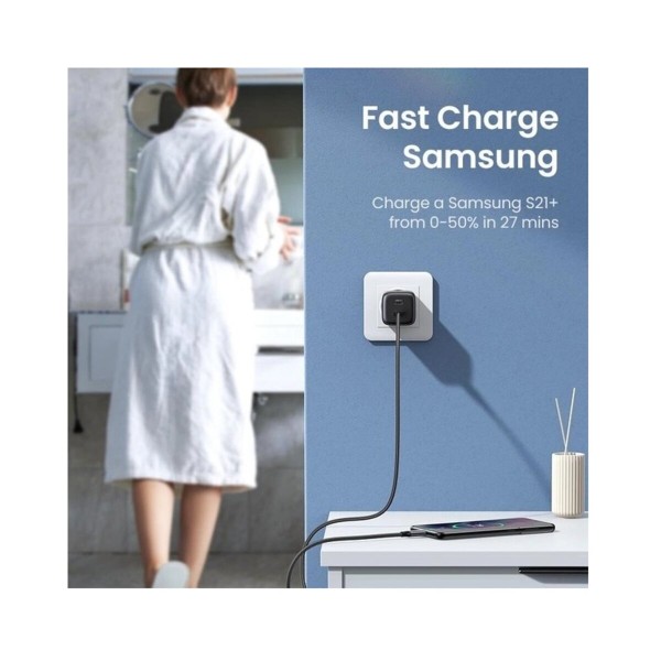 Мережевий зарядний пристрій UGREEN CD294 Nexode 45W Charger EU (Space Gray)(UGR-90573) (UGR-90573)