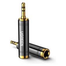 Аудіо адаптер UGREEN AV168 3.5mm Male to 6.35mm Female Adapter 1pcs(UGR-60711) (UGR-60711)