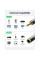 Аудіо адаптер UGREEN AV168 3.5mm Male to 6.35mm Female Adapter 1pcs(UGR-60711) (UGR-60711)