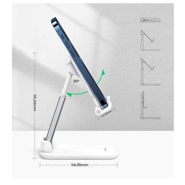 Тримач для телефона UGREEN LP373 Foldable Phone Stand (White)(UGR-20434) (UGR-20434)