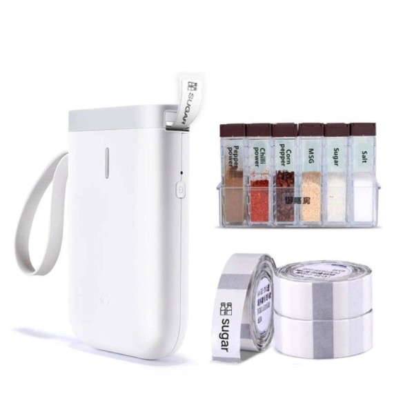 Термопринтер для друку наклейок NIIMBOT D11 White (A1B88128605) (A1B88128605)