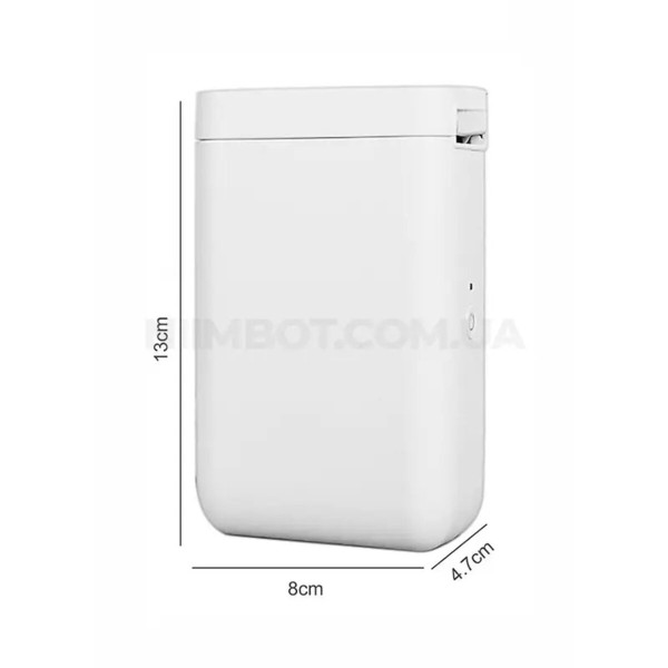 Термопринтер для друку наклейок NIIMBOT D101 White (A1A88628623) (A1A88628623)