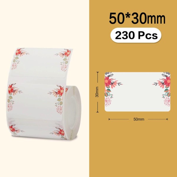 Етикетки NIIMBOT T50*30-230 SPRING Color For B1/B21/B3S (A2A68351801) (A2A68351801)