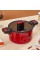 Кастрюля-cкороварка Xiaomi HuoHou Stainless Steel Enamel Micro Pressure Cooker (Red) (HU0160)