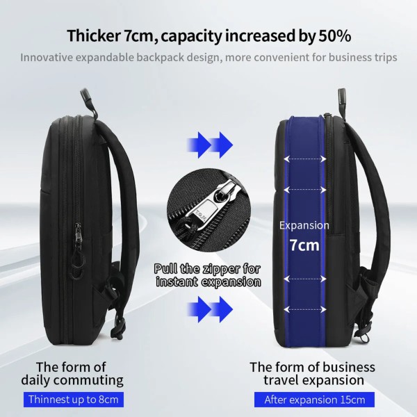 Рюкзак Tigernu T-B9013 15.6" Black (T-B9013B)