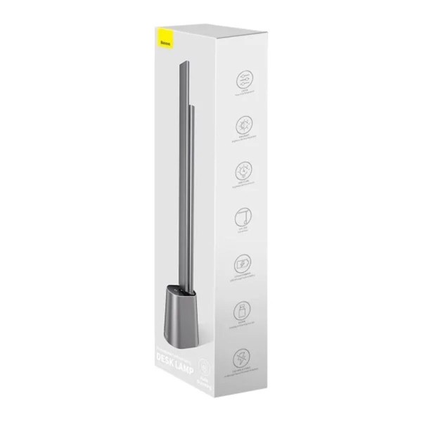Світильник Baseus Smart Eye Series Charging Folding Reading Desk Lamp (Smart Light ) Gray (DGZG-0G)