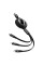 Кабель Baseus Bright Mirror 2 Series Retractable 3-in-1 Fast Charging  Data Cable USB to M+L+C 66W 1.1m Black (CAMJ010101)