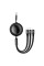 Кабель Baseus Bright Mirror 2 Series Retractable 3-in-1 Fast Charging  Data Cable USB to M+L+C 66W 1.1m Black (CAMJ010101)