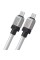 Кабель Baseus CoolPlay Series Fast Charging Cable Type-C to Type-C 100W 2m White (CAKW000302)