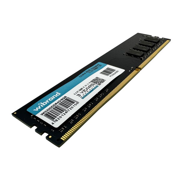 Оперативна пам'ять DDR4 Wibrand 8GB 3200MHz CL22 DIMM (WI3200DDR4D/8GB)
