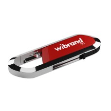 Флеш-накопичувач Wibrand USB 2.0 Aligator 8Gb Dark Red (WI2.0/AL8U7DR)