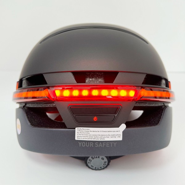 Захисний шолом Livall BH51M NSO (L) Black (57-61см), акустика JBL, мікрофон, сигнали поворотів та стопів, додаток, пульт BR80, застібка, Bluetooth (LIV-JB51MN-5312)