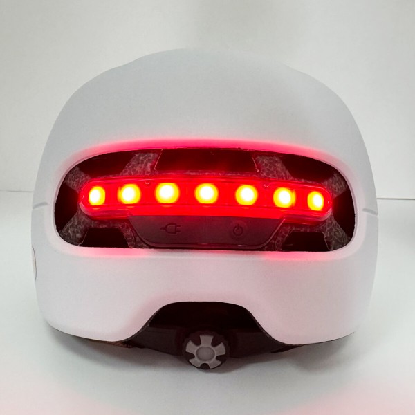 Захисний шолом Livall C20 (L) White (57-61см), сигнал стопів (LIV-000C20-4342)