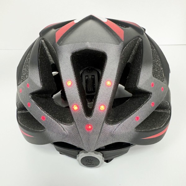 Захисний шолом Livall BH62 NEO (L) Black&Red (55-61см), акустика, мікрофон, сигнали поворотів та стопів, додаток, пульт BR80, Bluetooth (LIV-TBH62N-1041)