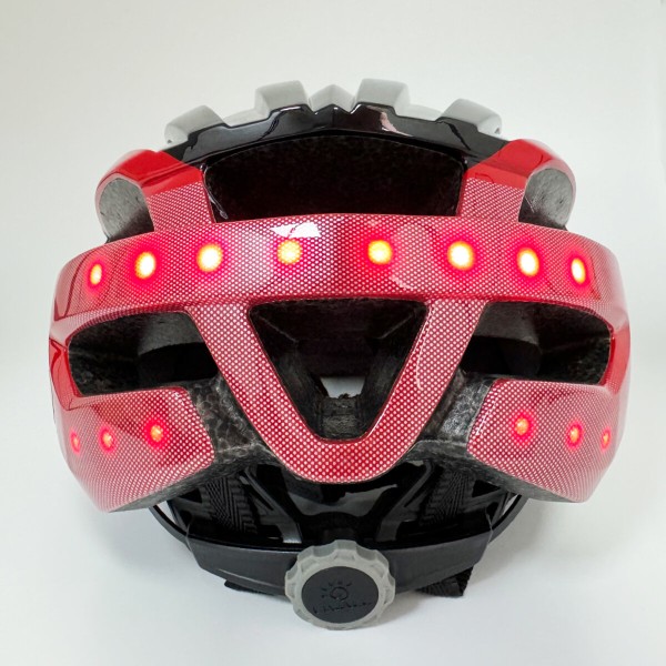 Захисний шолом Livall MT1 NEO (L) Black/Red (58-62см), акустика, мікрофон, сигнали поворотів та стопів, додаток, пульт BR80, Bluetooth (LIV-T0MT1N-1343)