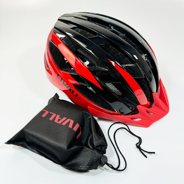 Захисний шолом Livall MT1 NEO (M) Black/Red (54-58см), акустика, мікрофон, сигнали поворотів та стопів, додаток, пульт BR80, Bluetooth (LIV-T0MT1N-1243)