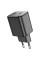 Мережевий зарядний пристрій HOCO N42 Elogiado dual-port PD45W(2C) charger set(C to iP) Black (6942007617109)