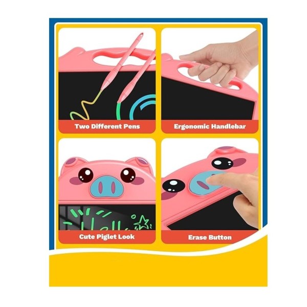 Графічний планшет Kids Pad 9" Color Piggy Pink (2000985000390)