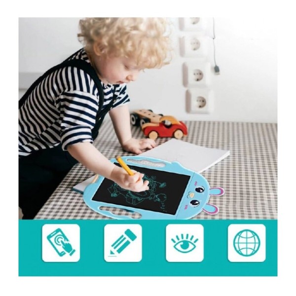 Графічний планшет Kids Pad 9" Color Bunny Blue (2000985000444)