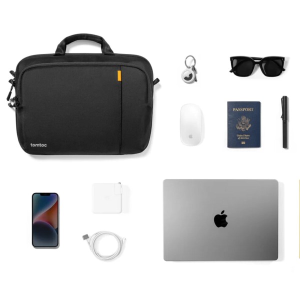 Сумка Tomtoc Defender-A30 Laptop Shoulder Bag Black 15-16 Inch (A30F2D1) (A30F2D1)