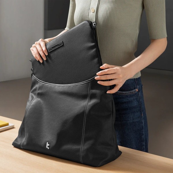 Сумка Tomtoc Versatile-T28 Laptop Tote Bag Black 16 Inch/18L (T28L1DV) (T28L1DV)
