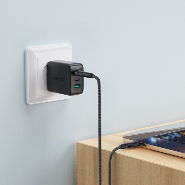 Кабель ACEFAST C8-03 USB-C to USB-C charging data cable Black (6974316282716)