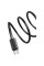 Кабель Usams US-SJ691 60W Striped Data Cable Type-C To Type-C-KY Series 1M black (SJ691USB01)