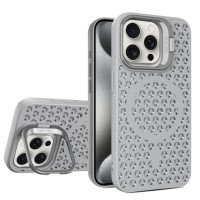 Чохол для смартфона Cosmic Grater Stand for Apple iPhone 15 Pro Grey (GRASTiP15PGrey)