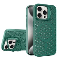 Чохол для смартфона Cosmic Grater Stand for Apple iPhone 15 Pro Max Dark Green (GRASTiP15PMDarkGreen)