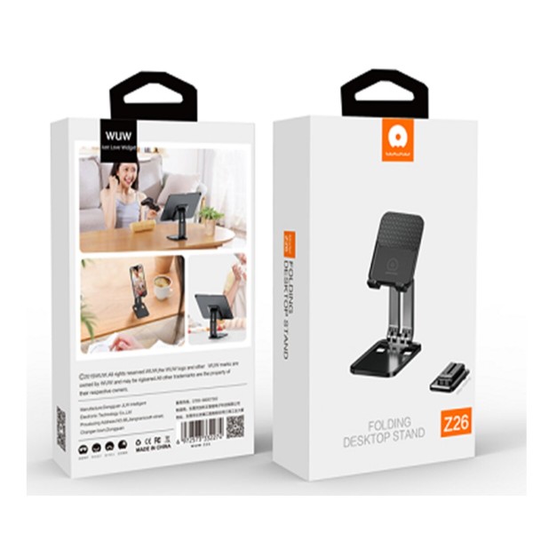 Тримач для телефона WUW-Z26 black (6972573332274)