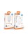 Мережевий зарядний пристрій WUW-C175 65W GaN USB A+USB C white (6972573335220)