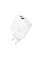 Мережевий зарядний пристрій WUW-C175 65W GaN USB A+USB C white (6972573335220)