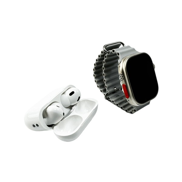 Смарт-годинник Fendior H16+TWS+Powerbank+Charge Silver (FendiorH16Silver)