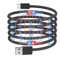 Кабель NN SN1 Magnetic Usb Type-C 1m 100W  black (NNSN1)
