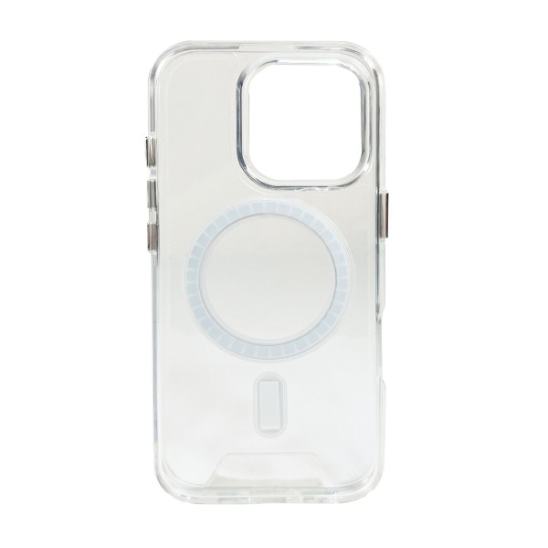 Чохол для смартфона Space Magnetic for Apple iPhone 16 Pro Transparent (SpaceMAG16pClear)
