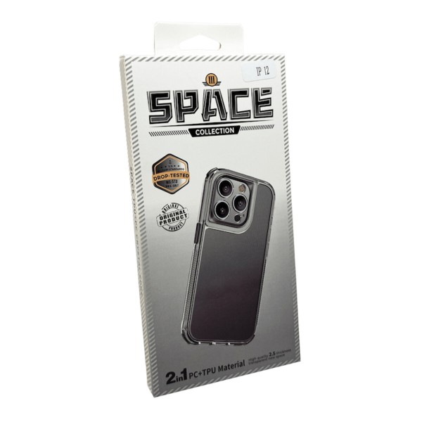 Чохол для смартфона Space III for Apple Iphone 12 Black (Space3iPh12Black)