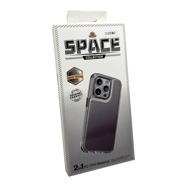 Чохол для смартфона Space III for Apple Iphone 12 Pro Max Black (Space3iPh12PMBlack)