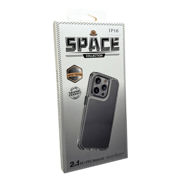 Чохол для смартфона Space III for Apple Iphone 16 Black (Space3iPh16Black)