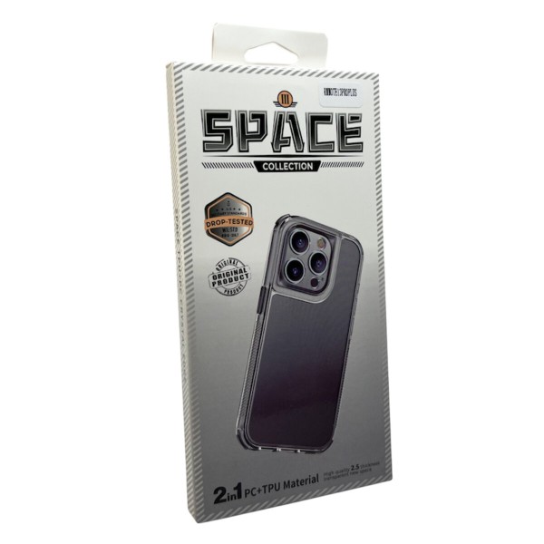 Чохол для смартфона Space III for Xiaomi Redmi Note 13 Pro Plus 5G Black (Space3iXIRN13PPusBlack)