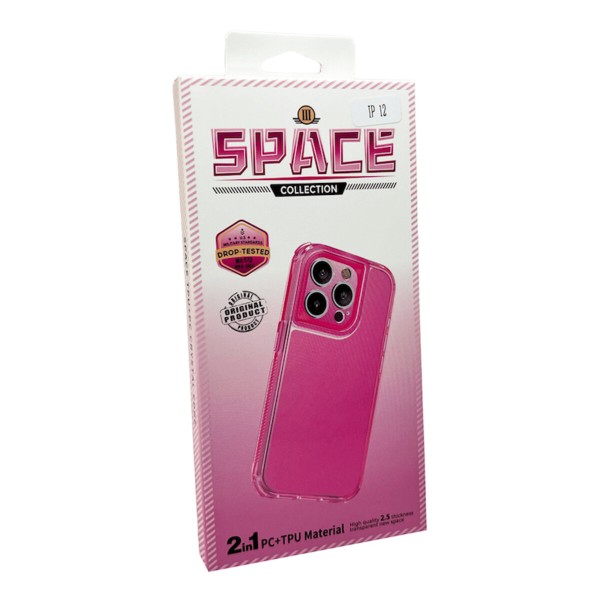 Чохол для смартфона Space III for Apple Iphone 12 Rose Red (Space3iPh12RoseRed)