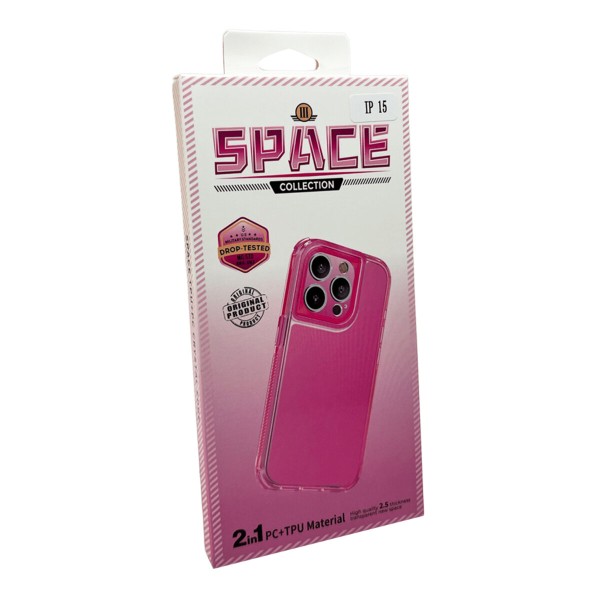 Чохол для смартфона Space III for Apple Iphone 15 Rose Red (Space3iPh15RoseRed)